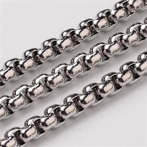 bulk stainless steel box chain|enameled box chain necklace.